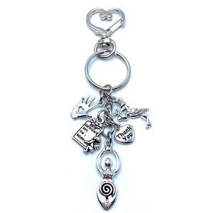 Midwife Keychain Bag Charm Appreciation Gift Doula Thank You